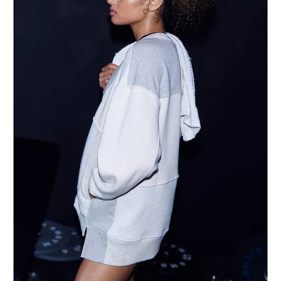 🆕 FP MOVEMENT Making It Pullover / Heather Grey Combo - Picture 4 of 13